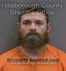 Booking photo from Hillsborough County, Florida