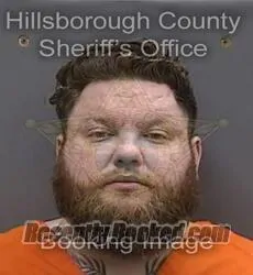 Booking photo from Hillsborough County, Florida