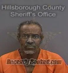 Booking photo from Hillsborough County, Florida
