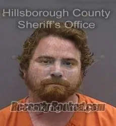 Booking photo from Hillsborough County, Florida