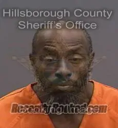Booking photo from Hillsborough County, Florida