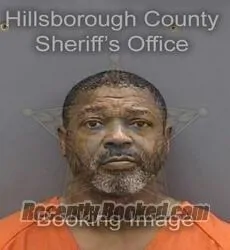 Booking photo from Hillsborough County, Florida