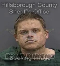 Booking photo from Hillsborough County, Florida