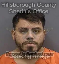 Booking photo from Hillsborough County, Florida