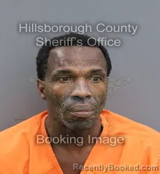 Mugshot of GREGORY EUGENE BOWNES booked in Hillsborough County, Florida on April 7, 2026