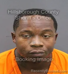 Mugshot of ANTONIO D WILLIAMS booked in Hillsborough County, Florida on April 7, 2026