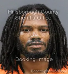 Mugshot of KHARI AKIL BONELLI booked in Hillsborough County, Florida on April 7, 2026
