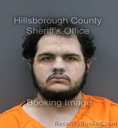 Mugshot of CHRISTIAN ISAIAH TRINIDAD booked in Hillsborough County, Florida on April 7, 2026
