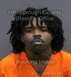 Mugshot of KAYLON SHAQUR SHORT booked in Hillsborough County, Florida on April 7, 2026