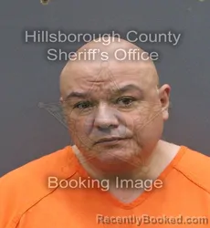 Mugshot of LOUIS LONDON booked in Hillsborough County, Florida on April 7, 2026