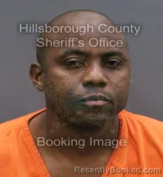 Mugshot of KEIVEL SIMON ACEA booked in Hillsborough County, Florida on April 7, 2026