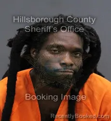Mugshot of KEAWAIIN JAVARUS GROOMS booked in Hillsborough County, Florida on April 7, 2026