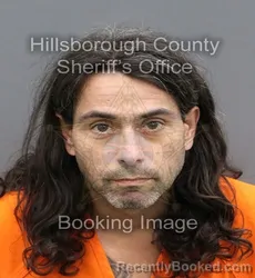 Mugshot of CHARLES BURNS booked in Hillsborough County, Florida on April 7, 2026