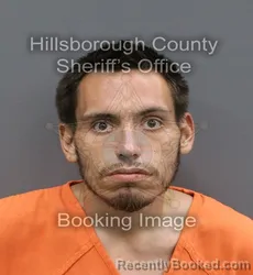 Mugshot of JOSE CORTEZ GUTHRIE booked in Hillsborough County, Florida on April 7, 2026