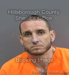 Mugshot of JOSEPH HUGH COX booked in Hillsborough County, Florida on April 7, 2026
