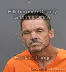 Mugshot of DENNIS SHANE LONG booked in Hillsborough County, Florida on April 7, 2026