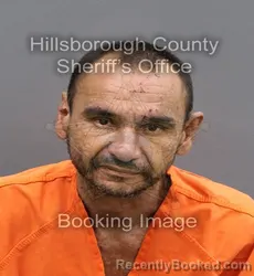 Mugshot of WILLIAM RODRIGUEZ MONTALVO booked in Hillsborough County, Florida on April 7, 2026