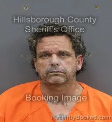 Mugshot of JASON LAMAR DILLARD booked in Hillsborough County, Florida on April 7, 2026