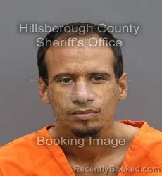 Mugshot of VICTOR VAZQUEZ booked in Hillsborough County, Florida on April 7, 2026