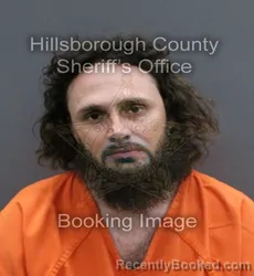 Mugshot of DANIEL RYAN WALKER booked in Hillsborough County, Florida on April 7, 2026