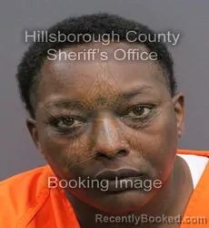 Mugshot of BERNADETTE ELAINE MARSHALL booked in Hillsborough County, Florida on April 7, 2026
