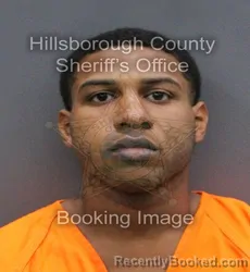 Mugshot of RASHAUN RODNEY STAFFORD booked in Hillsborough County, Florida on April 7, 2026