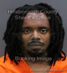Mugshot of JOVON TARREL BOYKINS booked in Hillsborough County, Florida on April 7, 2026
