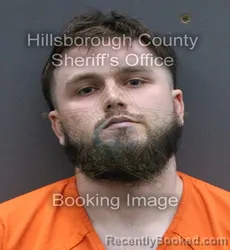 Mugshot of DIONYSIUS AURELIUS MAXIMIL SMITH CAPITANO booked in Hillsborough County, Florida on April 7, 2026