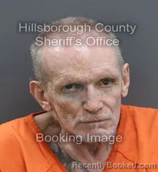 Mugshot of GREGORY DONALD SOBIN booked in Hillsborough County, Florida on April 7, 2026