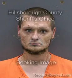Mugshot of SCOTT DYLAN CASEY DORDEN booked in Hillsborough County, Florida on April 7, 2026