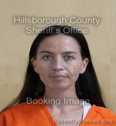 Mugshot of ELIZABETH MARIE MULHOLLAND booked in Hillsborough County, Florida on April 7, 2026