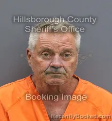 Mugshot of ROY ELY JR LYONS booked in Hillsborough County, Florida on April 7, 2026