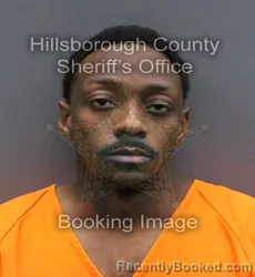 Mugshot of TEMOY KEYAN SINGLETARY booked in Hillsborough County, Florida on April 8, 2026