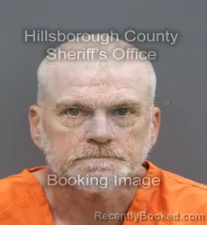 Mugshot of CRAIG ALLAN THOMAS booked in Hillsborough County, Florida on April 8, 2026