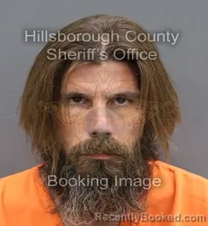 Mugshot of ANTHONY RICHARD RADUENZ booked in Hillsborough County, Florida on April 8, 2026