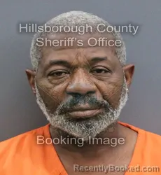 Mugshot of ARTHUR ORLANDO PARRIS booked in Hillsborough County, Florida on April 8, 2026