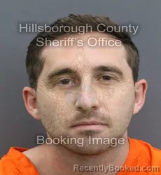 Mugshot of ALEXANDER RICHARD HORDEN booked in Hillsborough County, Florida on April 8, 2026