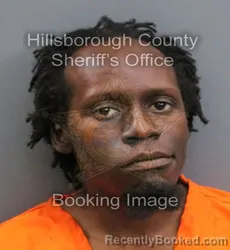Mugshot of KEYNAN CHEVOHN HUNTER booked in Hillsborough County, Florida on April 8, 2026