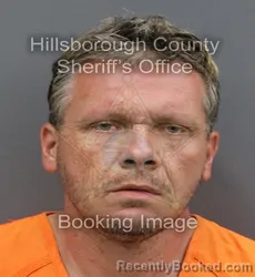 Mugshot of LOUIS CHARLES PERKINS booked in Hillsborough County, Florida on April 8, 2026