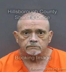 Mugshot of CHRIS ERIC CRAWFORD booked in Hillsborough County, Florida on April 8, 2026