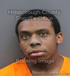 Mugshot of CEDRICK DEVON FORD booked in Hillsborough County, Florida on April 8, 2026