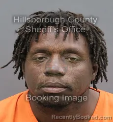 Mugshot of COREY MICHAEL BIVINS booked in Hillsborough County, Florida on April 8, 2026