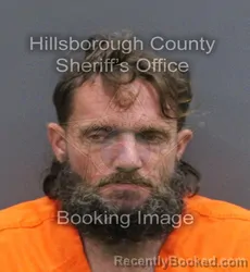 Mugshot of KEITH EDWARD TIERNEY booked in Hillsborough County, Florida on April 8, 2026