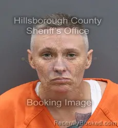 Mugshot of JASMINE MARIE ANDERTON booked in Hillsborough County, Florida on April 8, 2026
