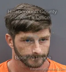 Mugshot of ANDREW JOSEPH CAMPBELL booked in Hillsborough County, Florida on April 8, 2026