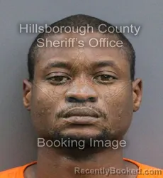 Mugshot of BRANDON CORTEZ MAXWELL booked in Hillsborough County, Florida on April 8, 2026