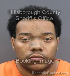 Mugshot of NICKOLAS JICORY VALENTINE booked in Hillsborough County, Florida on April 9, 2026