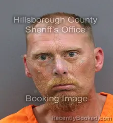 Mugshot of JEREMY JAMES COFFIN booked in Hillsborough County, Florida on April 9, 2026