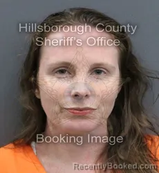 Mugshot of KIMBERLY MAGEN FOCHT booked in Hillsborough County, Florida on April 9, 2026