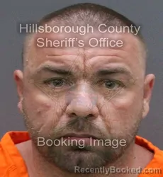 Mugshot of ALAN SHAMUS MCNEELY booked in Hillsborough County, Florida on April 9, 2026